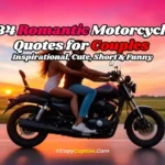 Romantic Motorcycle Quotes for Couples