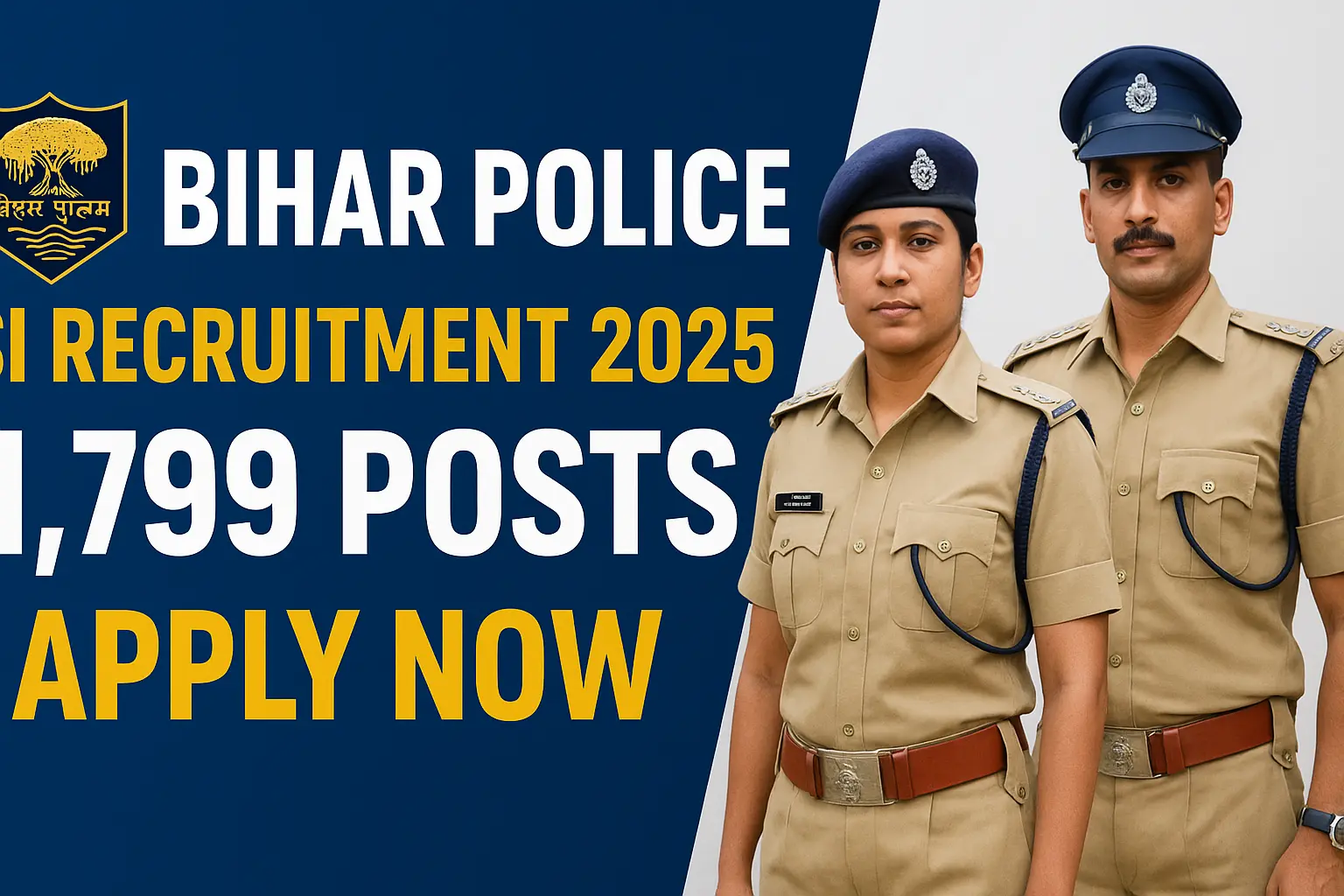 Bihar Police SI Recruitment 2025